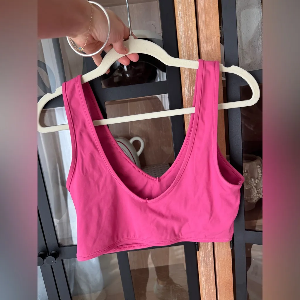 SET Active Sportbody workout set leggings sports bra tank lollipop barbie pink - Image 6