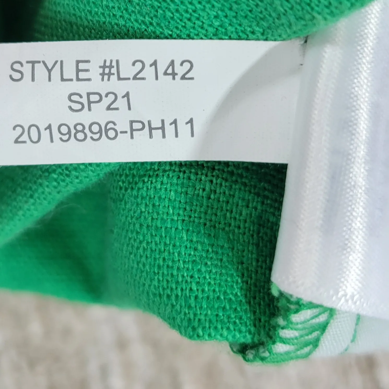 J Crew Scalloped Shorts Womens Size 2 Kelly Green Linen Blend Casual Summer - Image 8