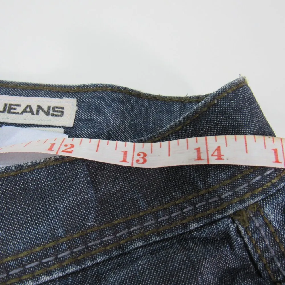 DKNY Jeans Skinny Dark Wash Y2K Denim Juniors 4R Straight leg - Image 5