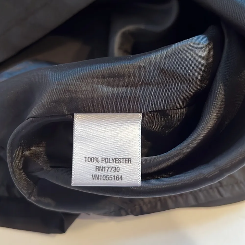 Merona LBD career sleeveless dress 10 knee length black scoop neck lined - Image 11