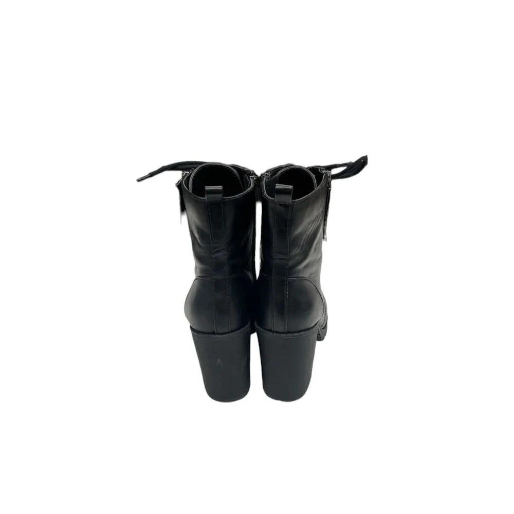 Soda Womens  Black Shoes Ankle Boots High Heeled size 8.5  SKU 1523 - Image 3