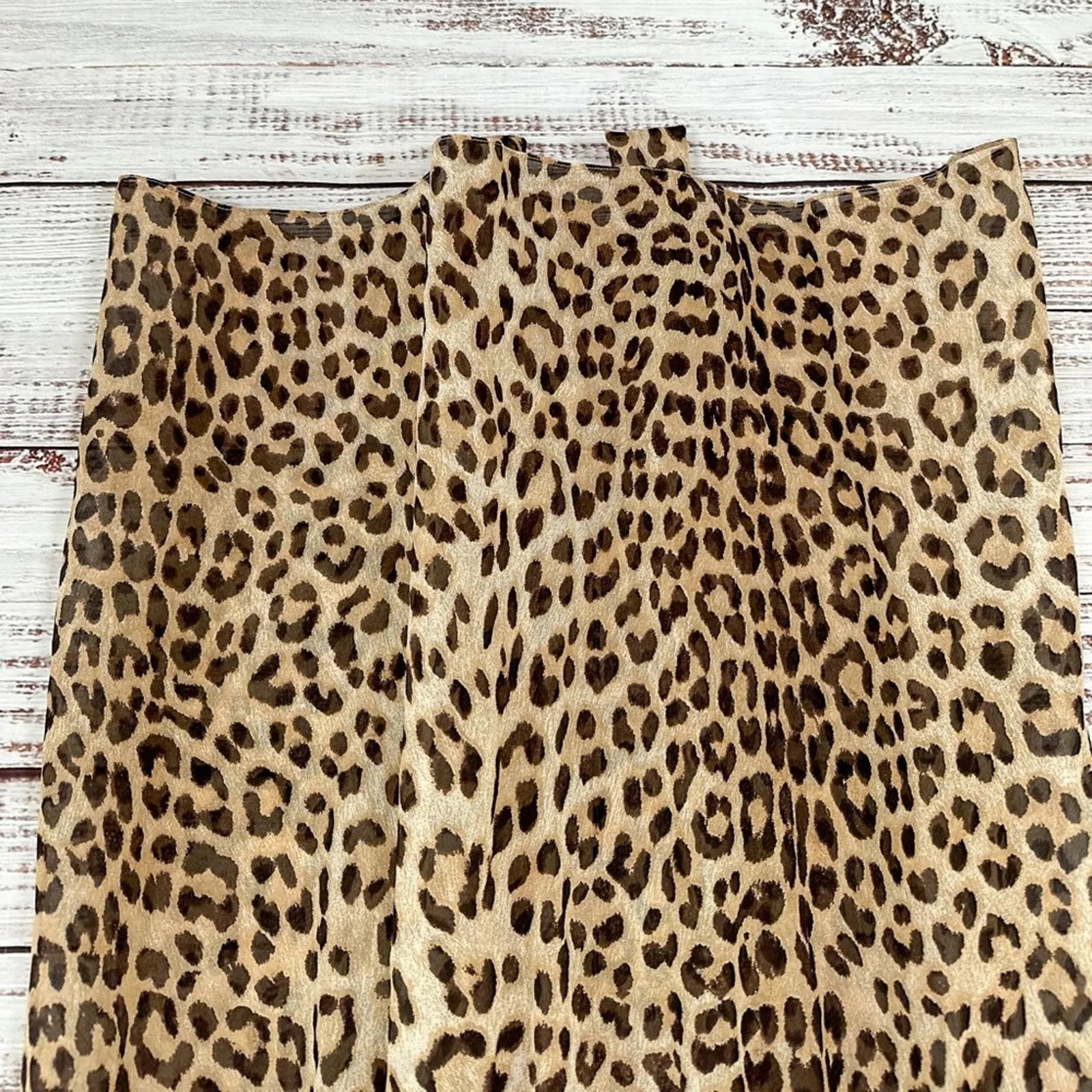 NEW Elizabeth Hurley 100% Silk Bathing Suit Coverup, Small, MSRP $289 Brown - Image 8