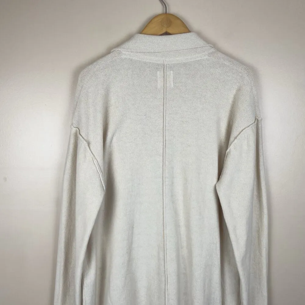 Free People We The Free Desert Knit Blazer Oversized Women Beige Size M - Image 11