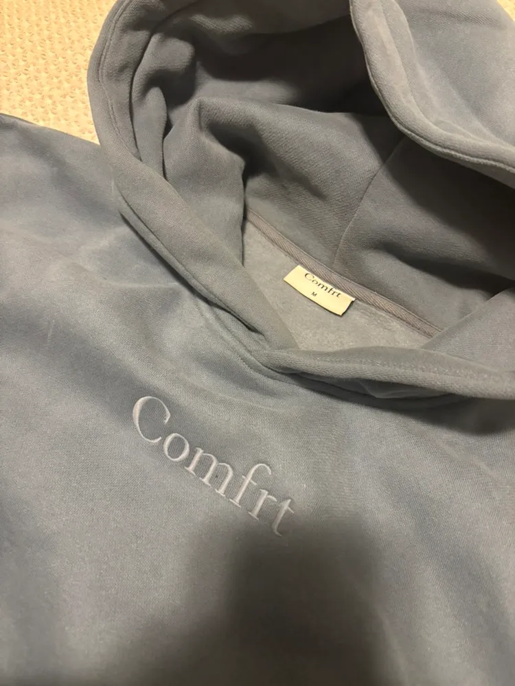 Comfrt Hoodie Blue Size M - Image 5