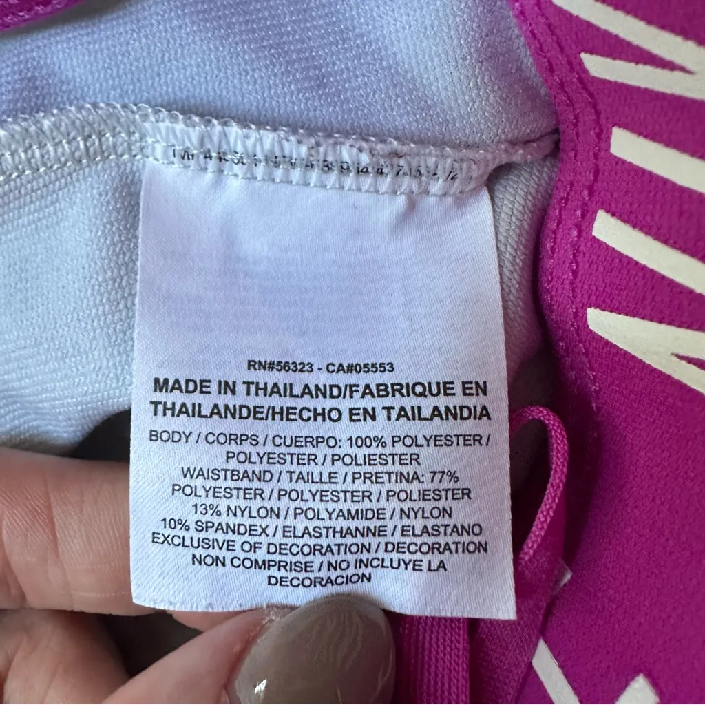 Nike Training Shorts Foldover Waistband Women's Size Medium Light Grey - Image 7