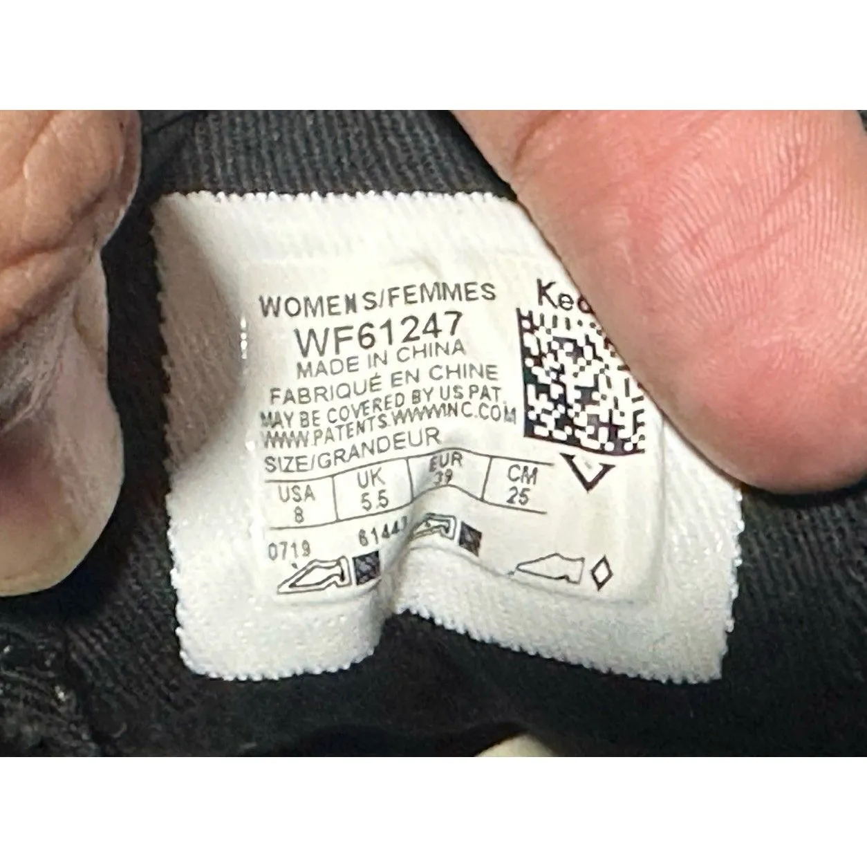 Keds Kate Spade black glitter sneakers, size 8 - Image 3