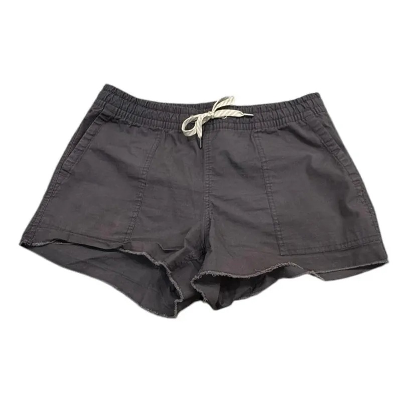 Vuori Women's Small Vintage Ripstop Shorts Gray Organic Sustainable Stretchy‎ - Image 2
