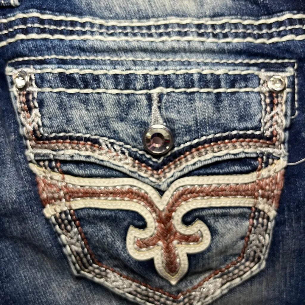 Rock Revival Dianeya Ankle Skinny Jeans, Women’s size 28 - Image 11