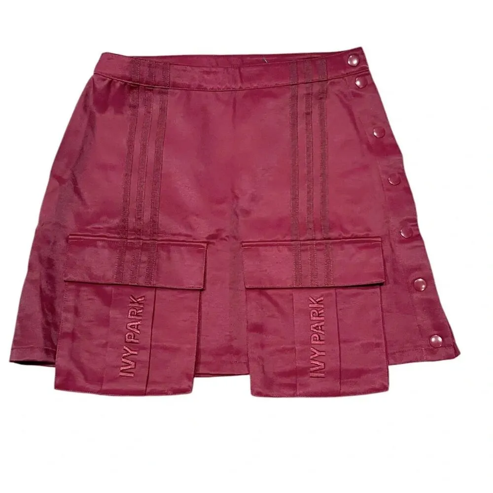 Adidas x Ivy Park Maroon Skirt Size Small NWT - Image 2