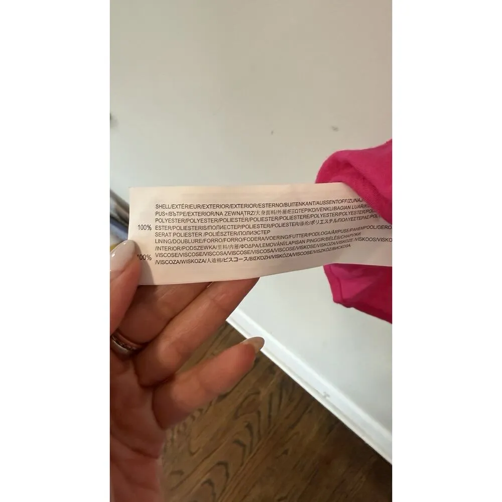 MINK PINK Revolve Corset Mini Hot Pink Dress Womens Size Small 1786 - Image 7