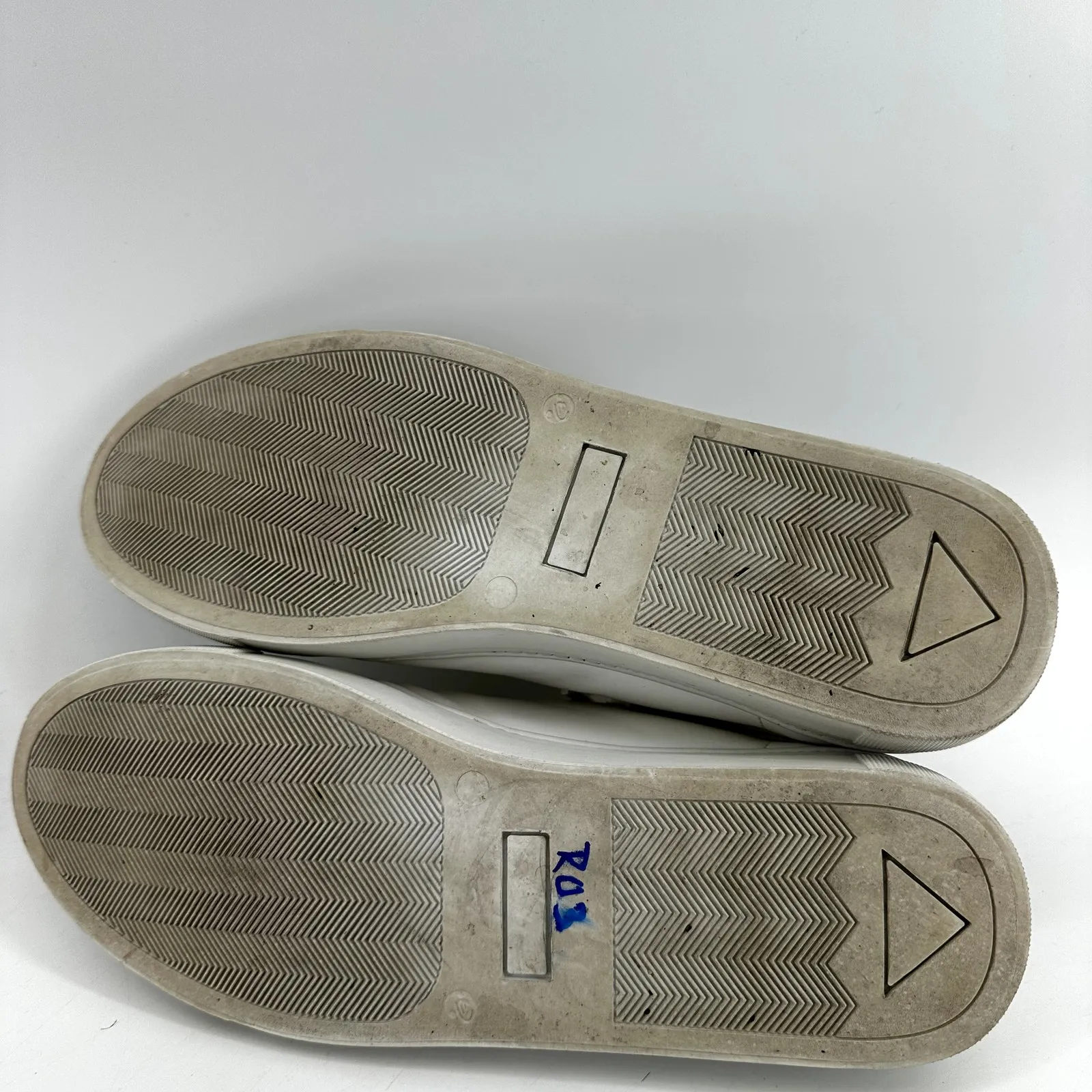 Beckett Simonon Reid Sneakers Low Top Lace Up Leather White Bordeaux Red 11 - Image 8