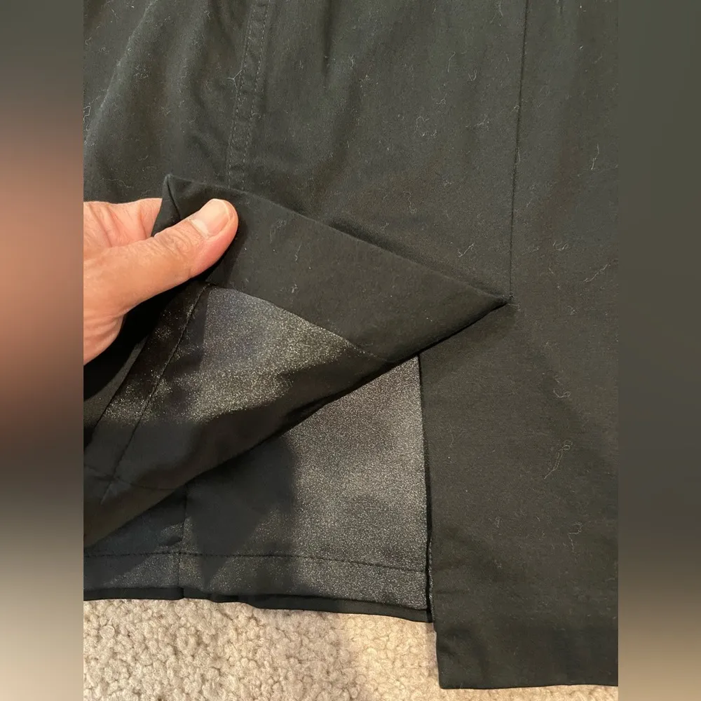 WHITE HOUSE BLACK MARKET Black Sleeveless Midi Dress - Image 8