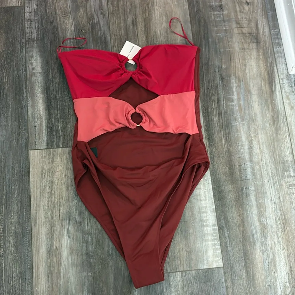 ZARA CUT OUT SWIMSUIT NEW XL - Image 2