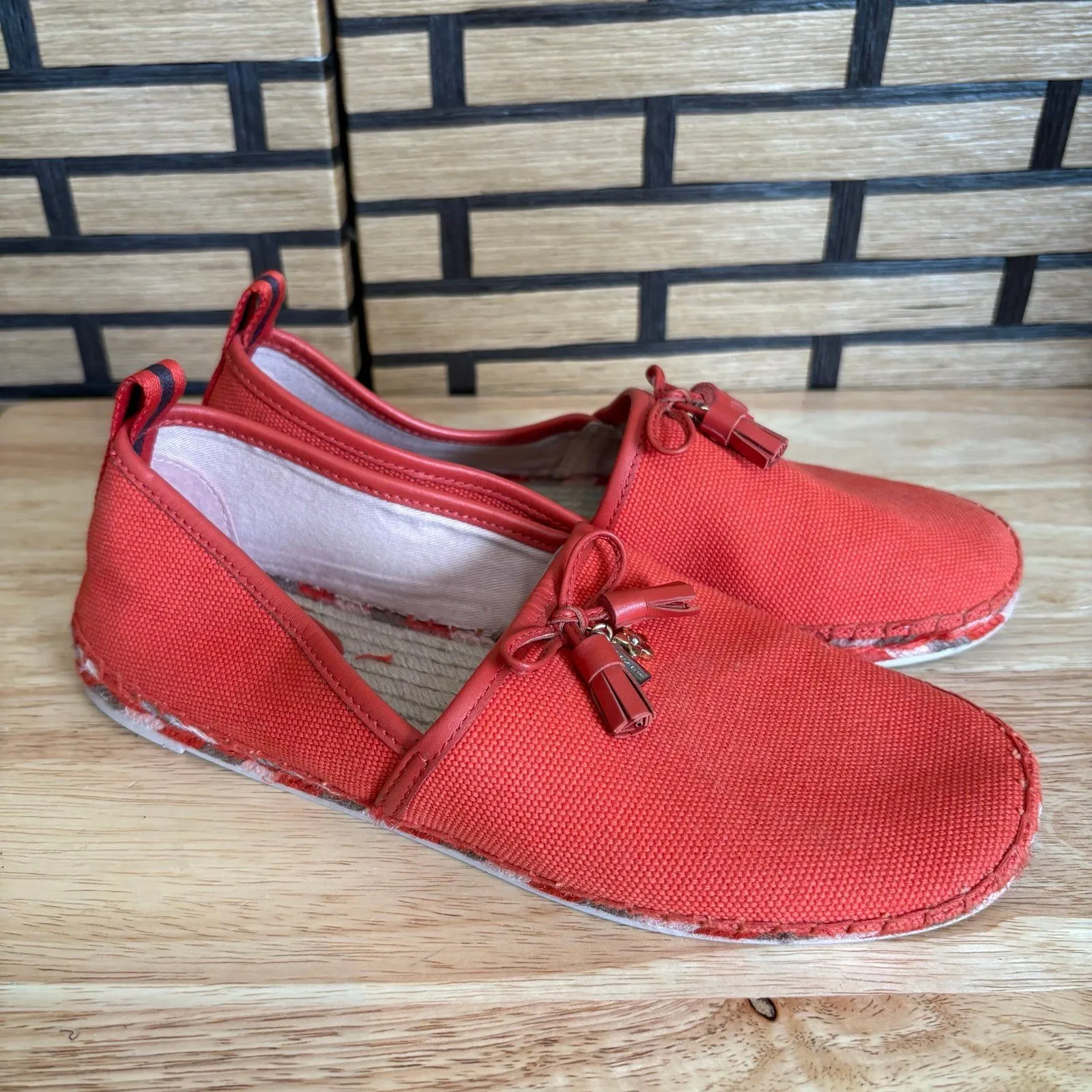 Coach‎ Coral Espadrille Size 7.5 - Image 2