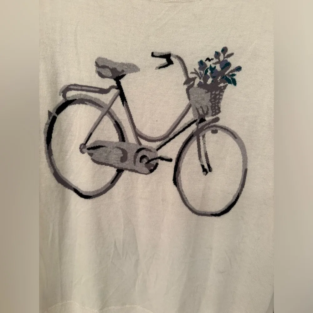 Joie Eloisa Bicycle Sweater Women’s White Size Small - Image 6