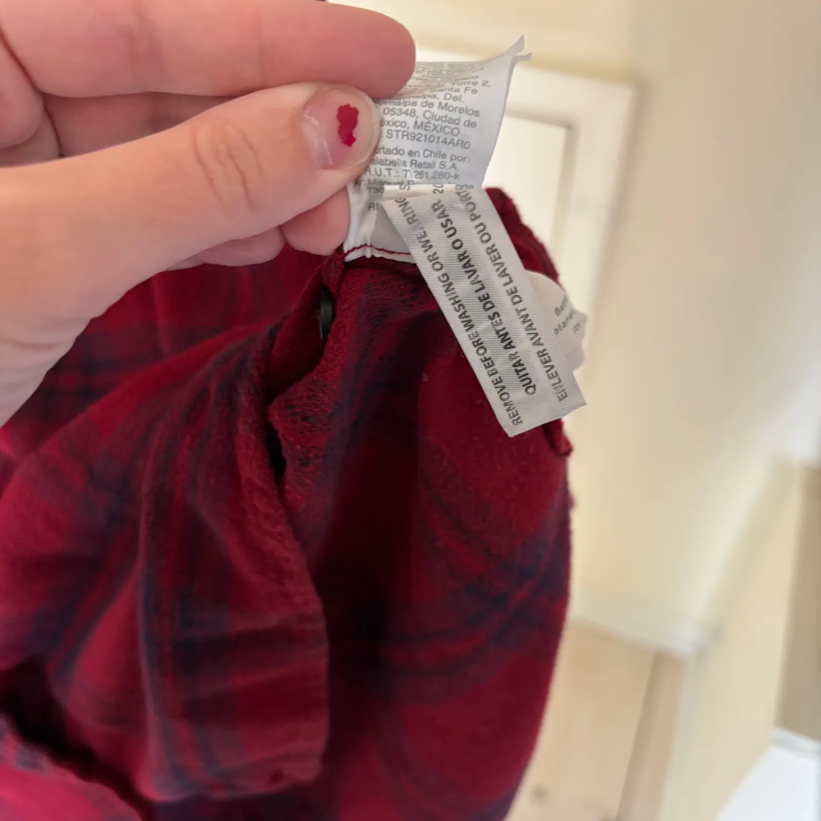 Madewell EUC Women's Flannel Oversized Ex-Boyfriend Shirt Red Plaid Size M - Image 6