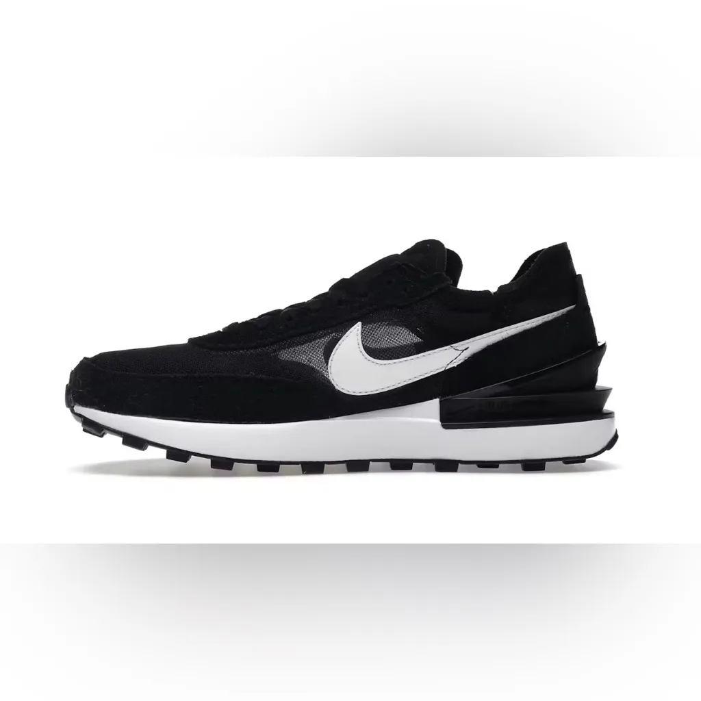 Nike Waffle One Black/White Women's Size 7 NWOT - Image 2