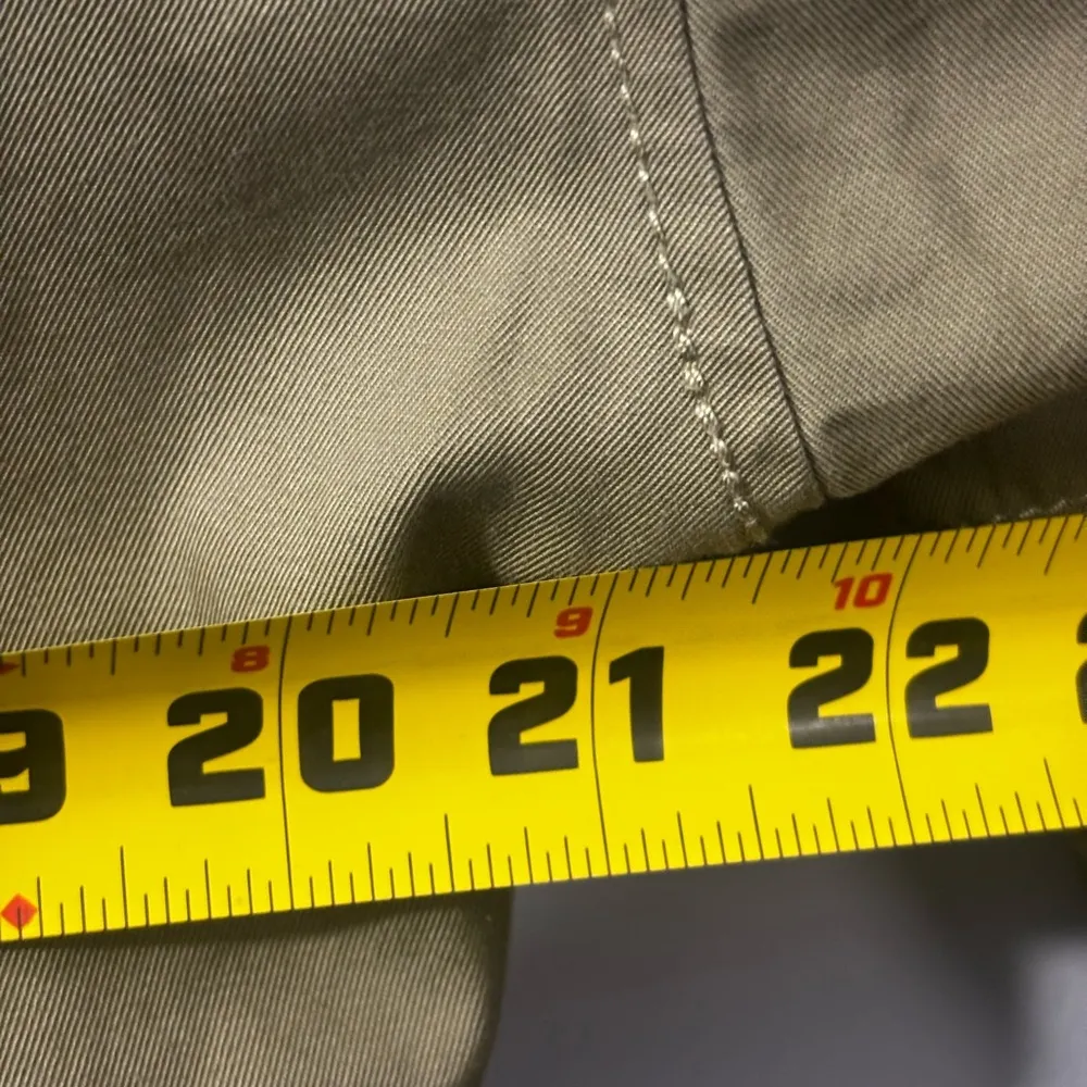 Nordstom Signature Khaki Olive Bomber Belted Quilted EUC 💯 cotton size XL - Image 11