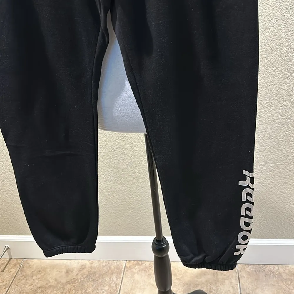 NWT Reebok Black joggers with side pockets - Image 3