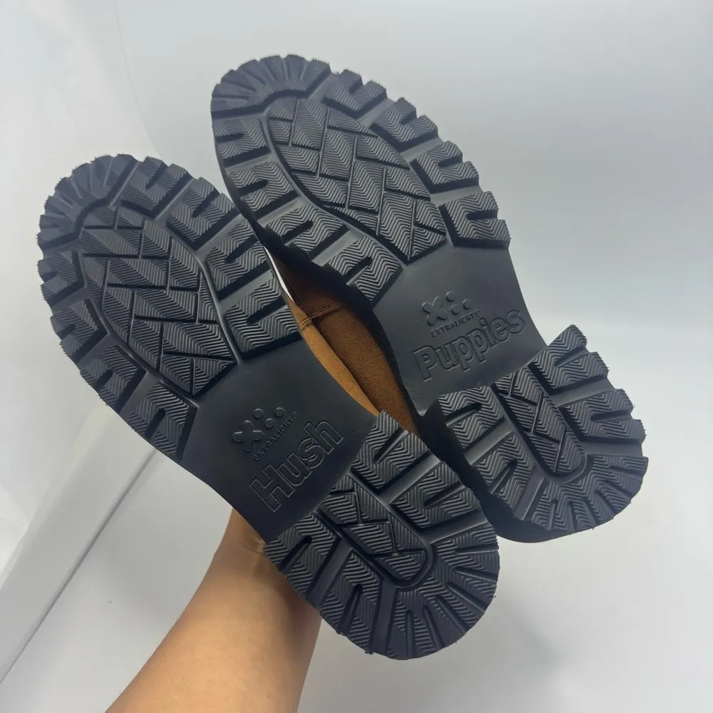 Hush Puppies Lucy Cognac Loafers Size 6.5 Shoes - Image 8