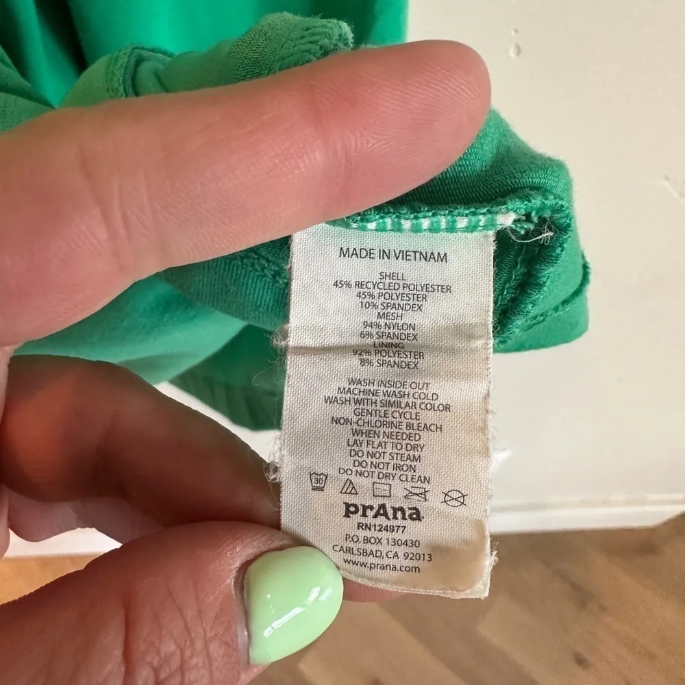 PRANA Quinn athletic dress halter top green size small - Image 7