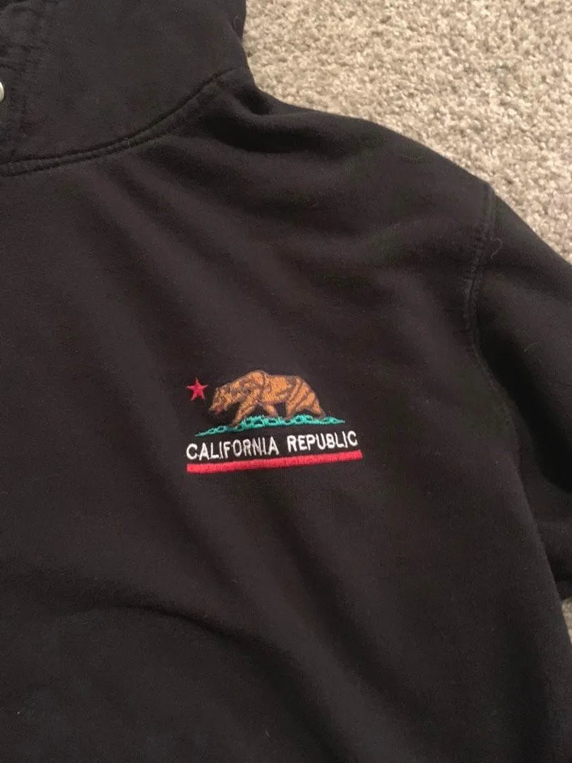 Eighty Eight California Republic Sweatshirt Black - Image 2