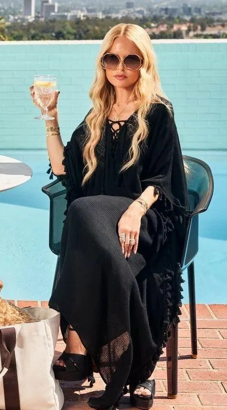 NWT Le Bar Marché La Plage Tote (Beach Tote Bag) Brown - Image 2