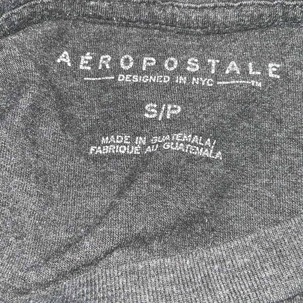 Aeropostale New York 1987 Gray Graphic Short Sleeves T-Shirt SP - Image 4