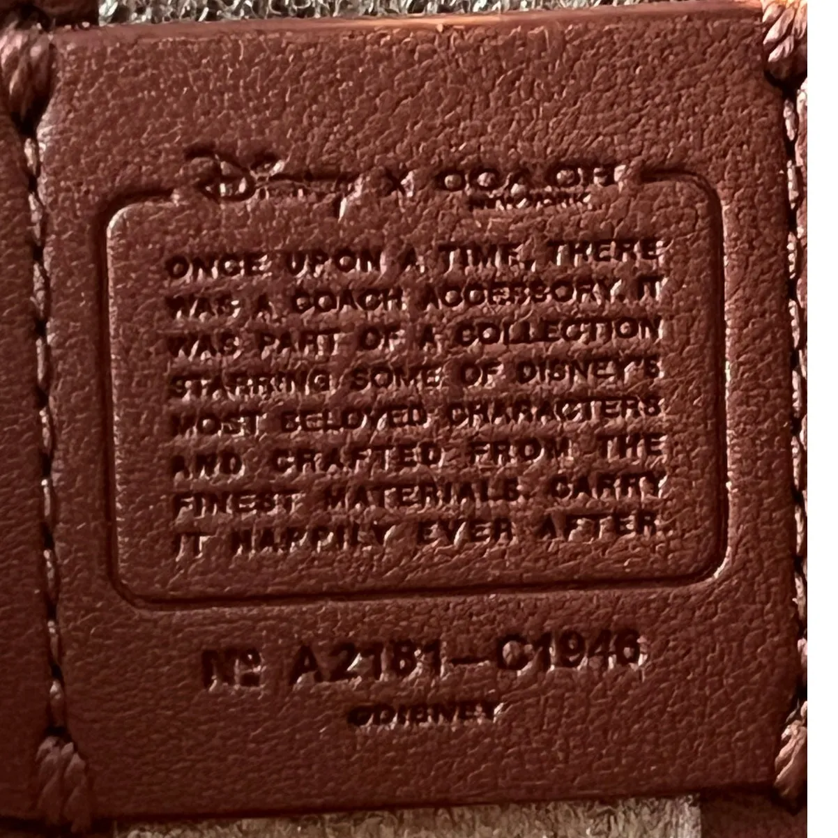 Disney X Coach Accordion Zip Wallet In Signature Canvas With Patches Cinderella - Image 2