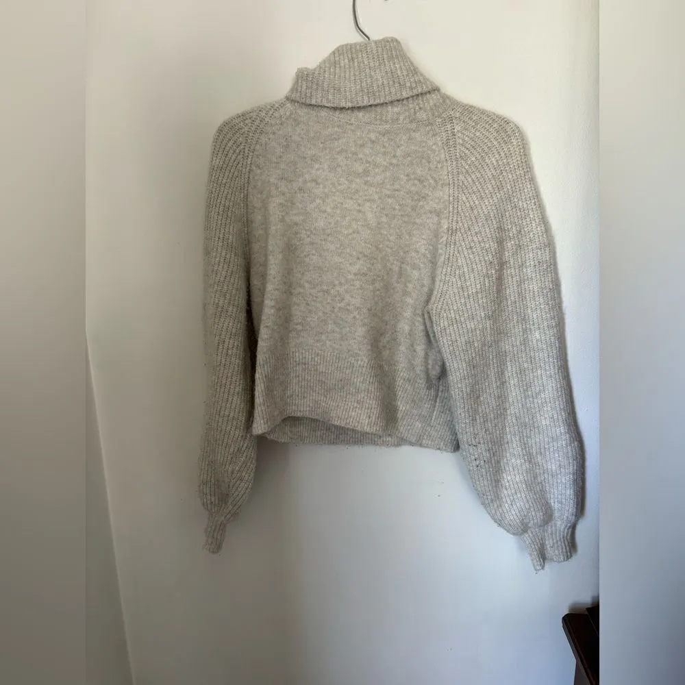 TopShop gray turtleneck sweater size 8-10 - Image 5