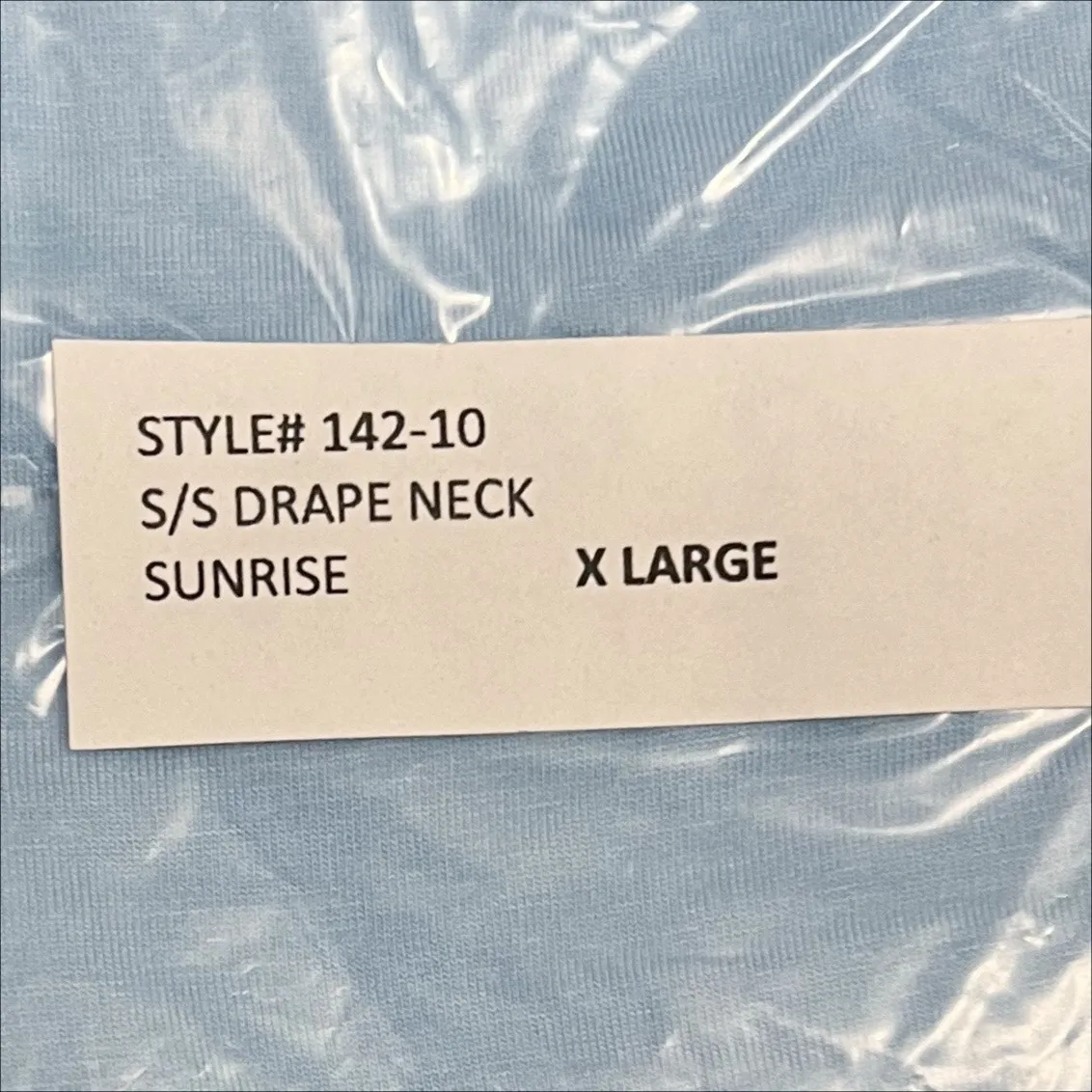 San Francisco City Lights Soft Drape Neck Tee T - Image 7