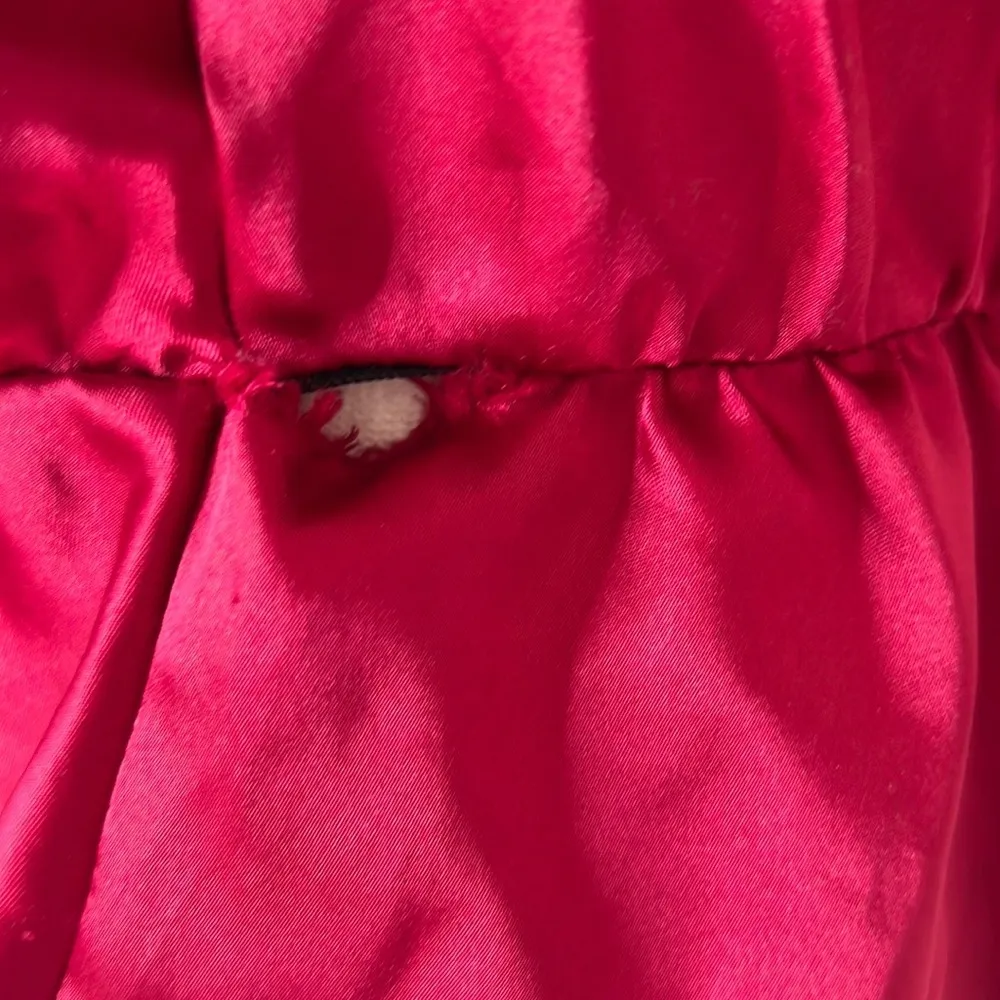 Vintage Satin Teddy Red Size L - Image 5