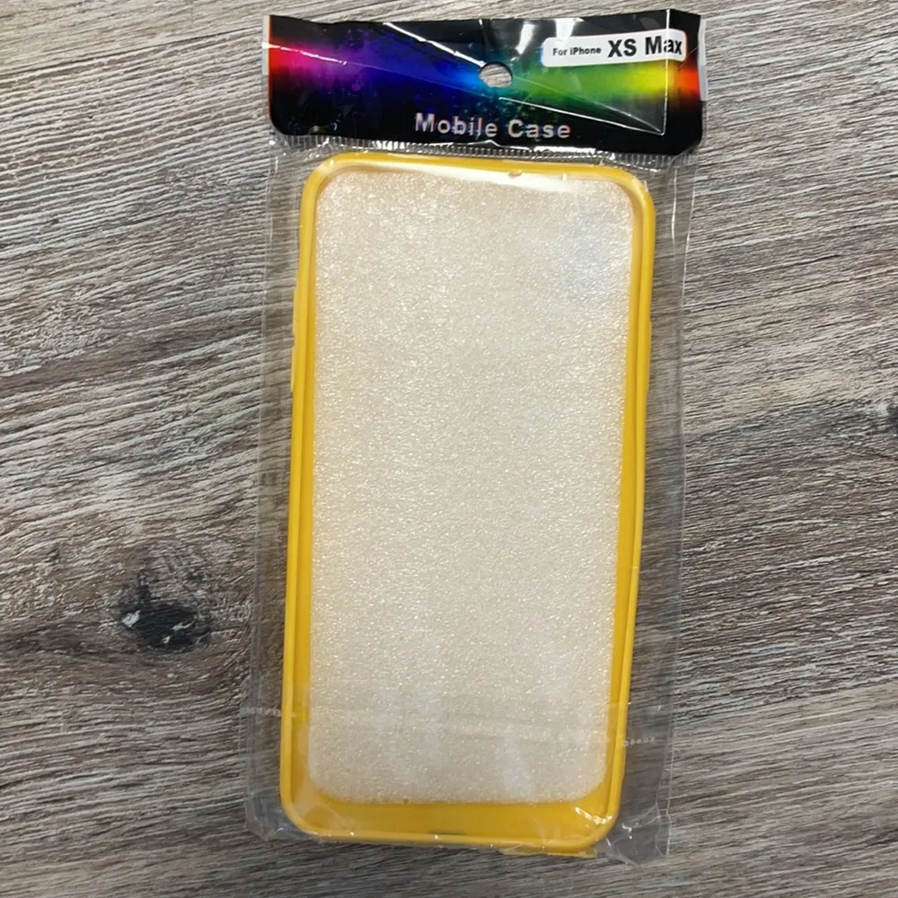 🦋4/$25 iPhone XS Max Quentin Tarantino Phone Case Yellow - Image 4