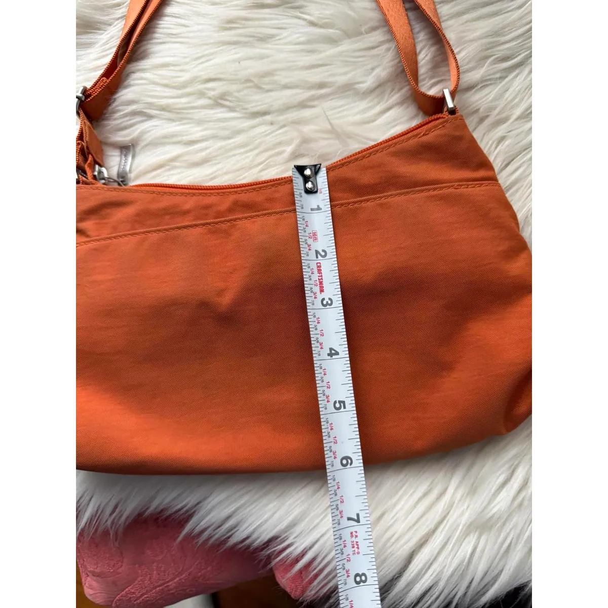 Baggallini Orange Crossbody Bag - Image 7
