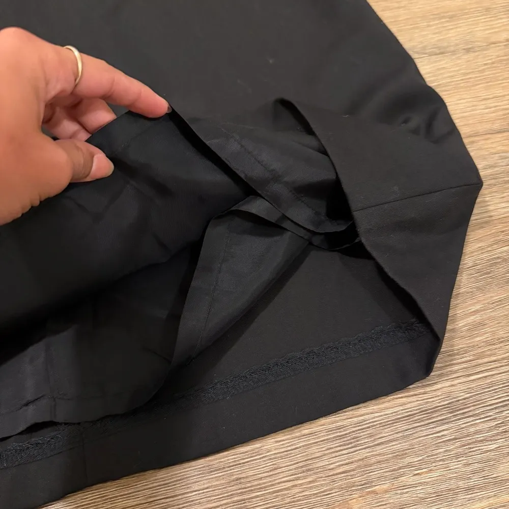 J. McLaughlin Black Ruffled Mini Dress Size 10 Cocktail Party Evening Outfit - Image 10