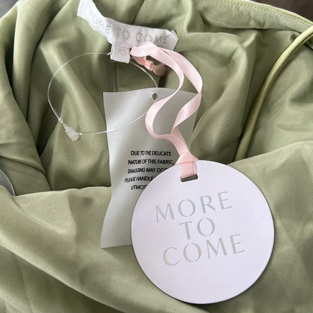 x More to Come Regina Maxi Dress in Green, Size XS New w/Tag - Image 9
