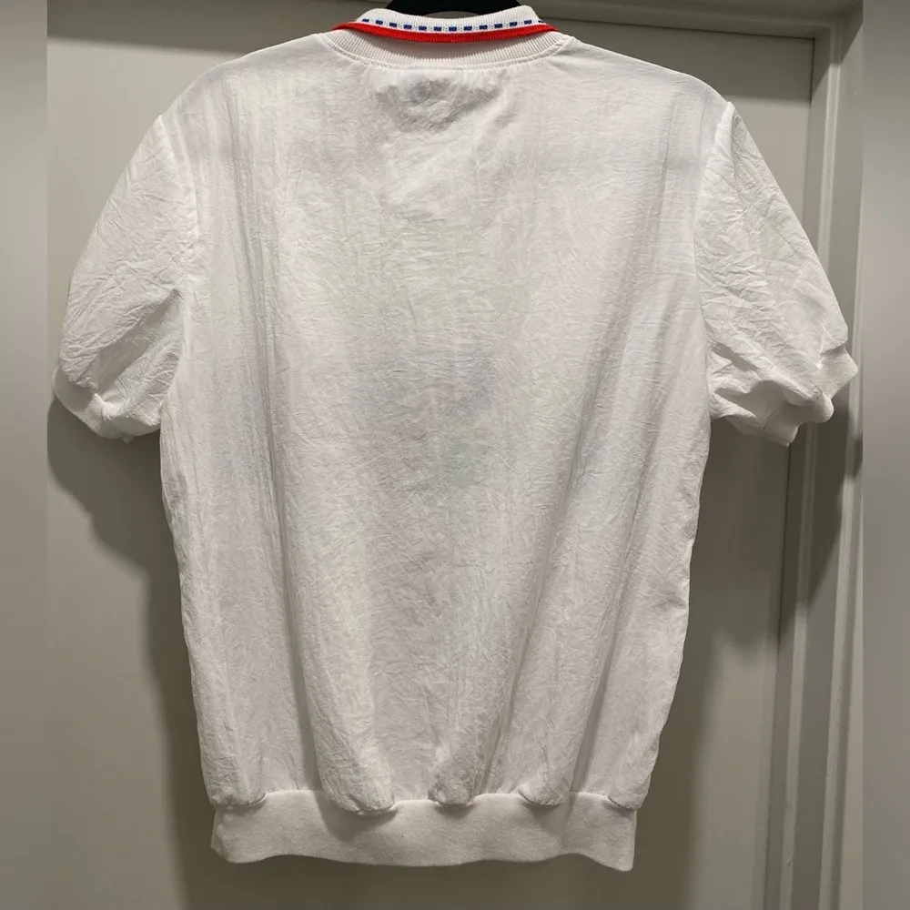 VTG Retro 80s 90s Cape Cod Sportswear Beach Graphic Collared Short Sleeve Shirt - Image 16