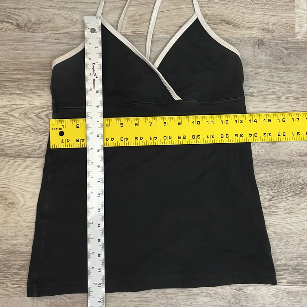 VSX Sexy Sport Made Sexy By Victoria's Secret Black with White Tank Top Small - Image 12