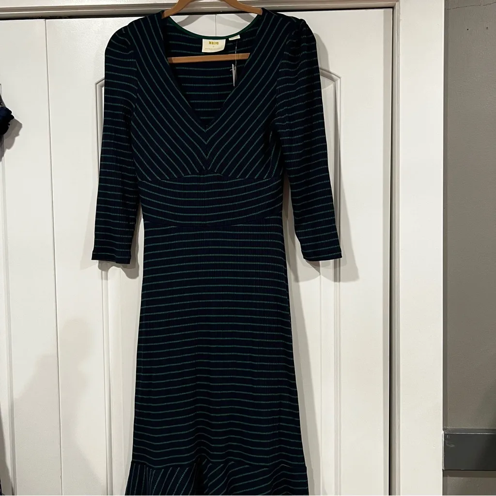 Maeve anthropologie Flores Striped Dress small‎ - Image 3