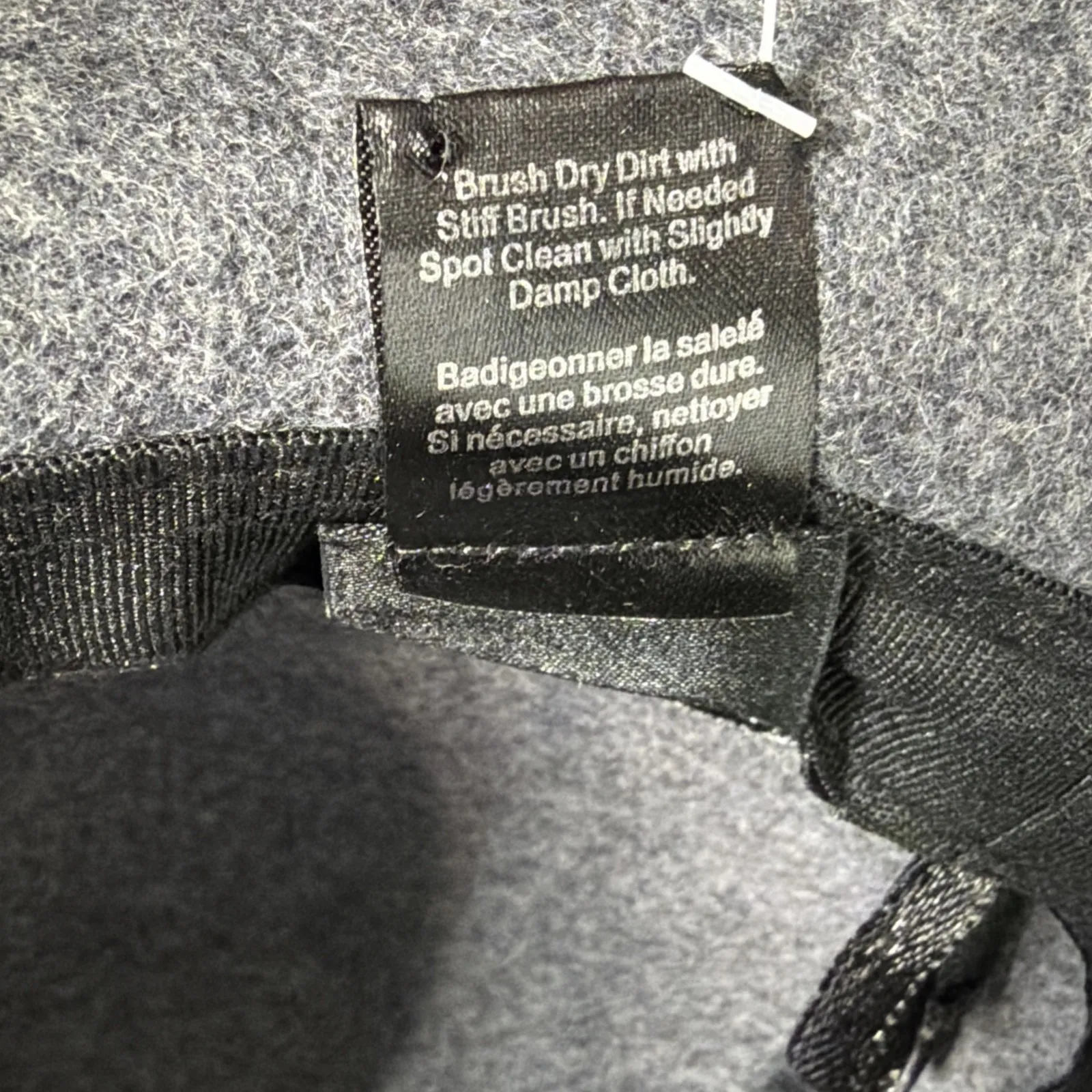 Phenix Hat Grey Wool Floppy Wide Brim Fedora Wool Leather Trim Boho Western Vibe Gray - Image 8