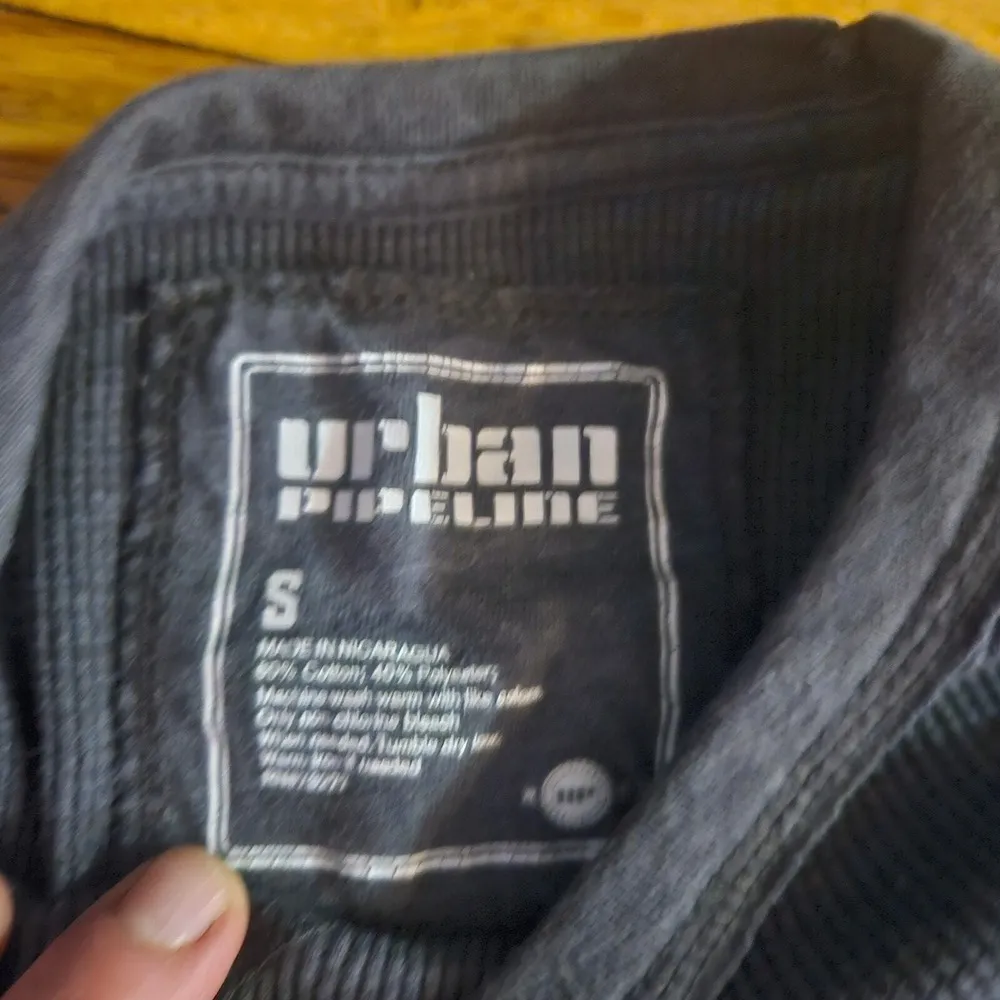 Urban Outfitters Charcoal Thermal Long Sleeve | Size S | Y2K Layering‎ Piece - Image 2