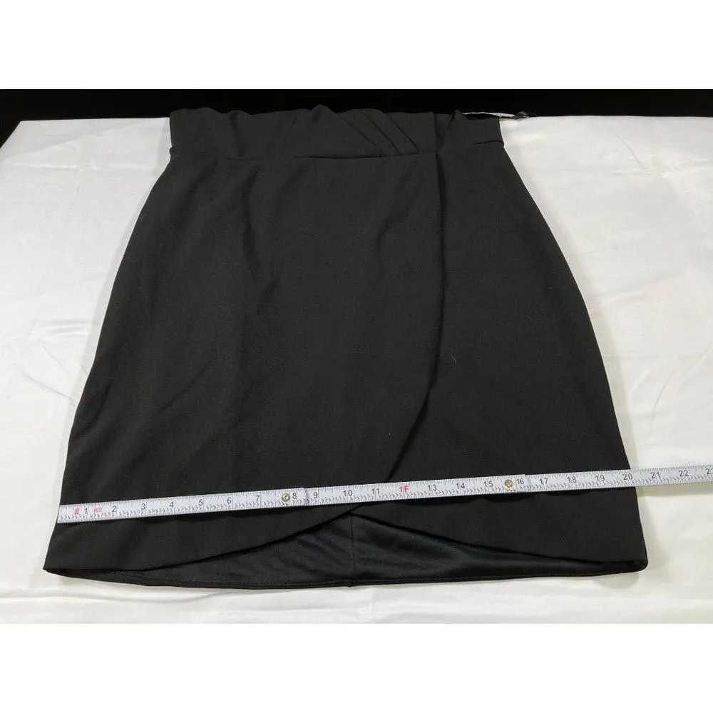 City Studio SKU 7611 Womens Black Midi Dress With Strappy Back Size 15 - Image 10