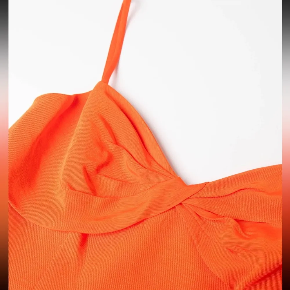 ML MONIQUE LHUILLIER Faille Twist Front High-Low Dress 8 - Image 9