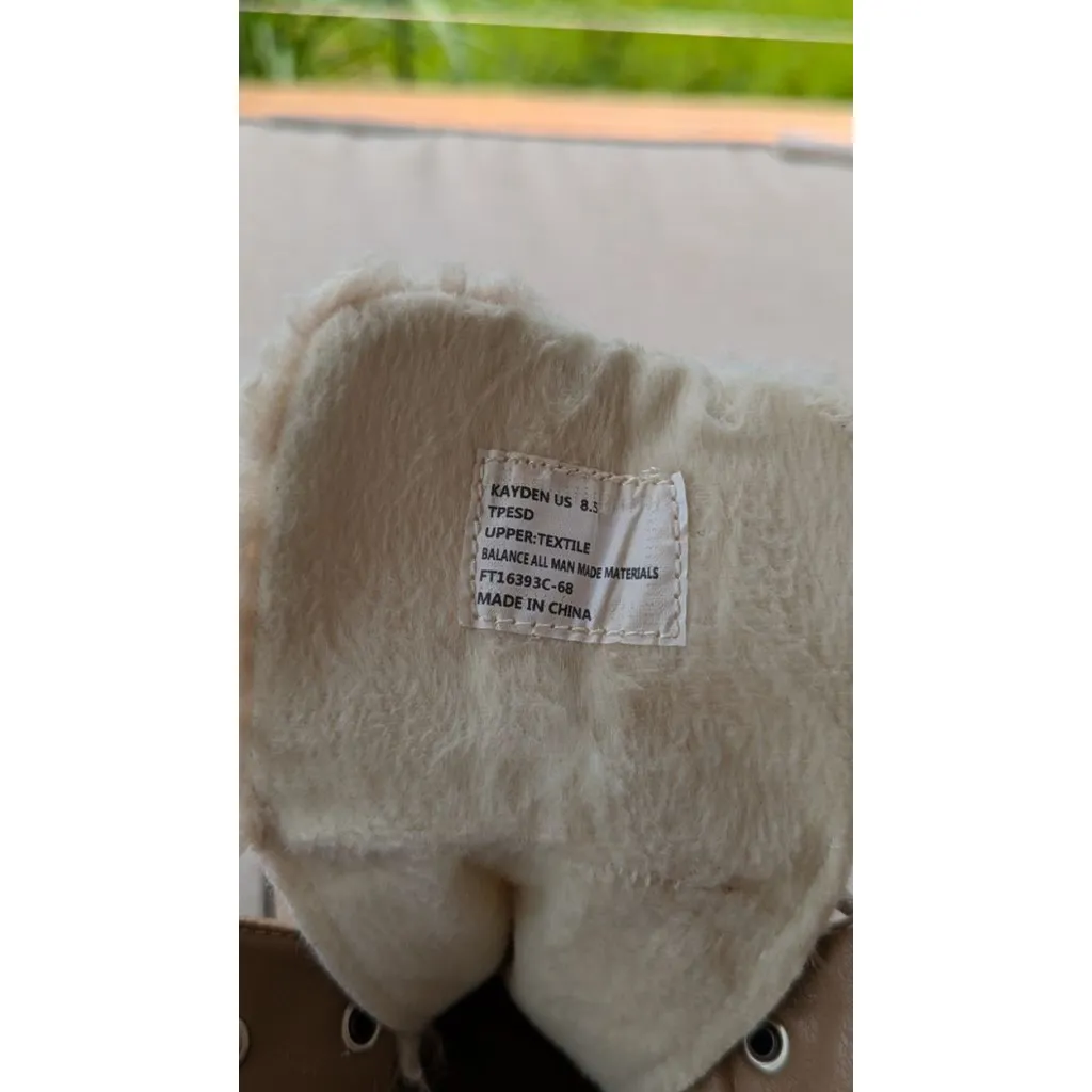 Women's Rock & Candy by Zigi Beige Cream Winter Boots US 8.5 - Image 7