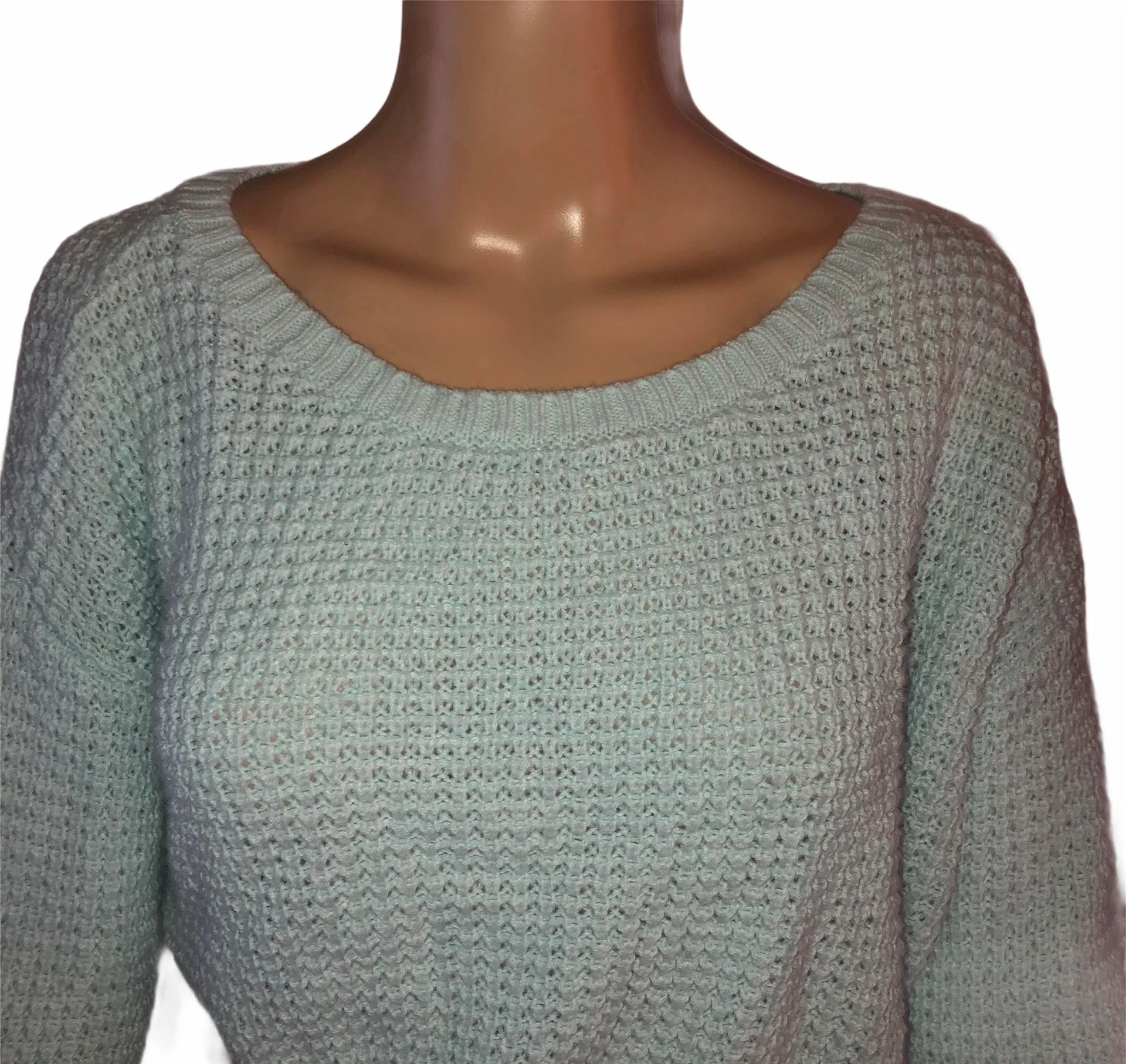 Oversized Cropped Sweater - Image 3