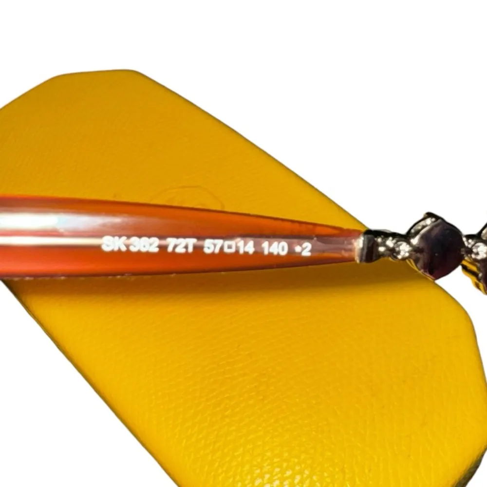 Swavorski pink jeweled sunglasses - Image 6