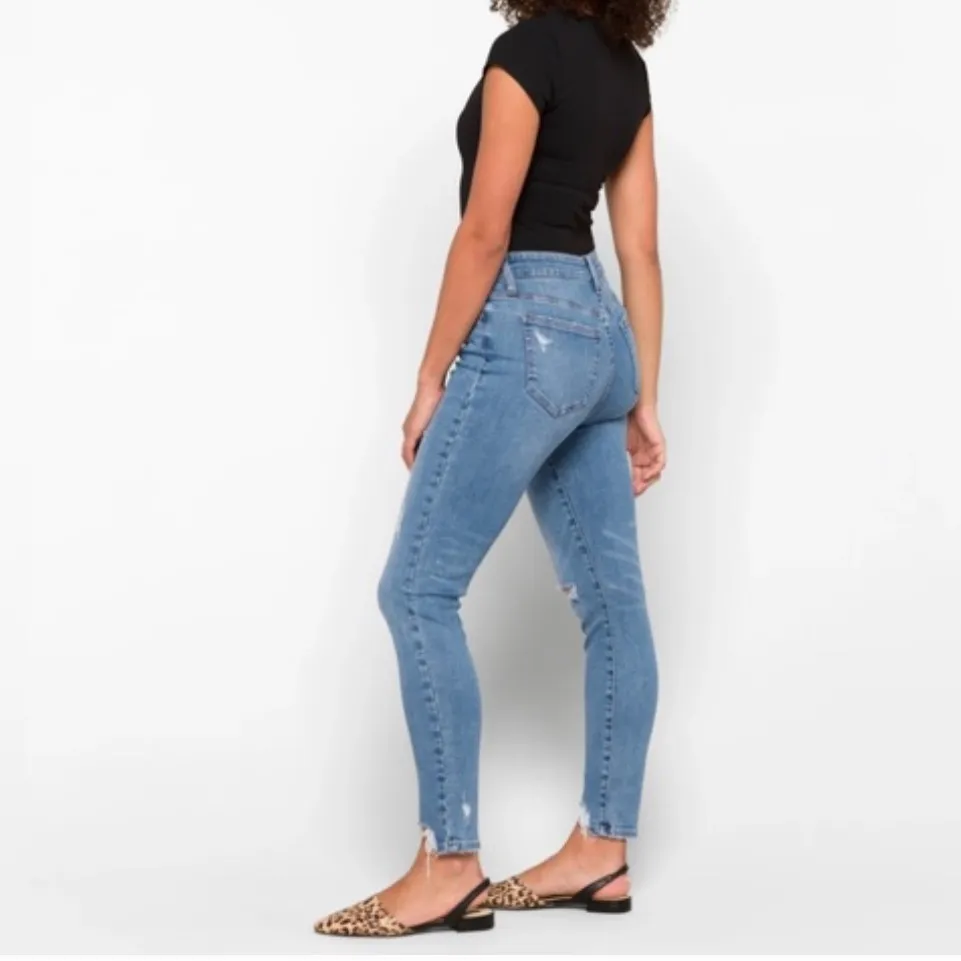 COSMIC BLUE LOVE Arianna High Rise Skinny Jean 25P Size undefined - Image 2