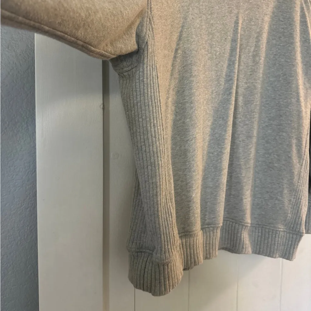 Aerie Heather Gray Down to Earth Crewneck Sweater - Image 2