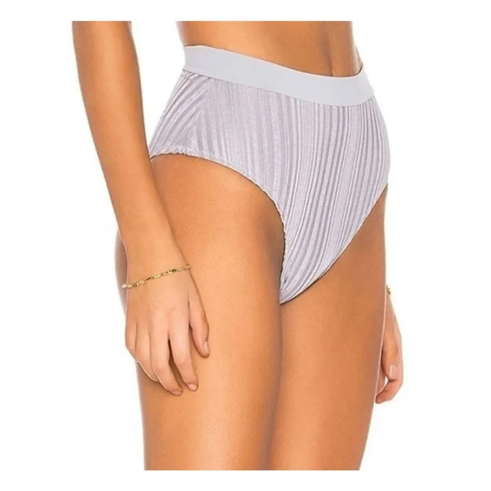 NWT Tavik Pernille Swim Bottom Slinky Rib in Lilac Gray - Image 8