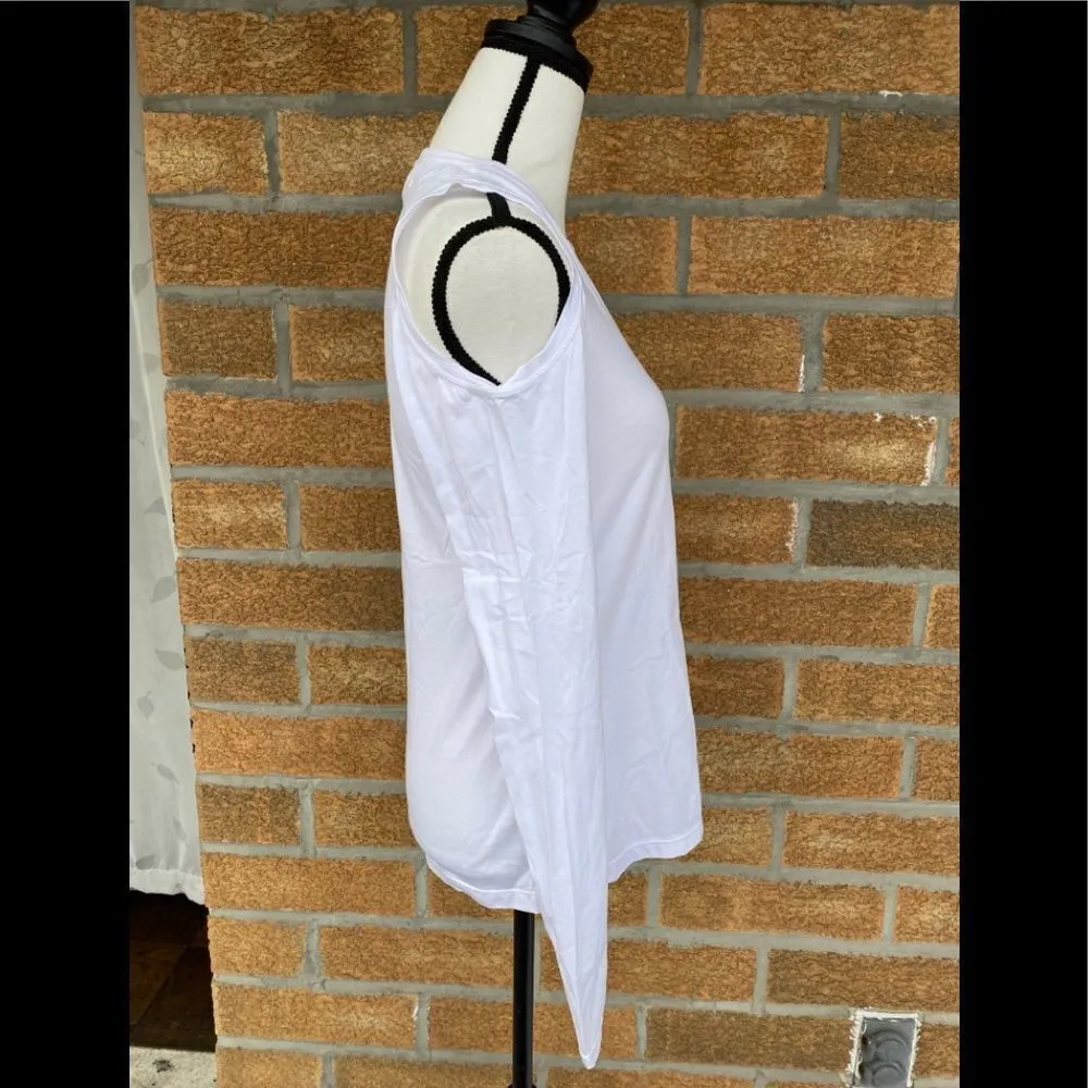 Robert Rodriguez cold shoulder tee size medium - Image 5